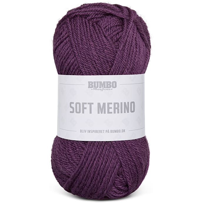 BUMBO By Mayflower merinouldgarn - blomme 140