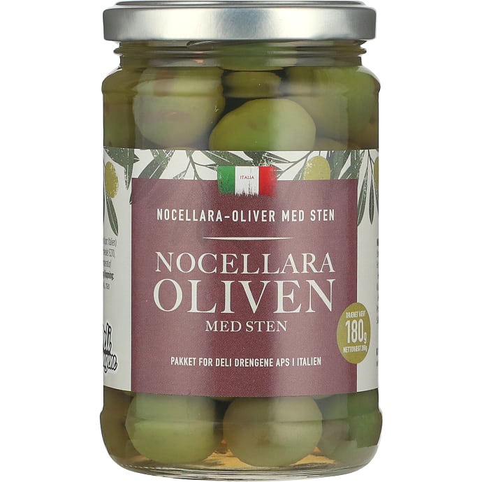 Nocellara oliven m. sten