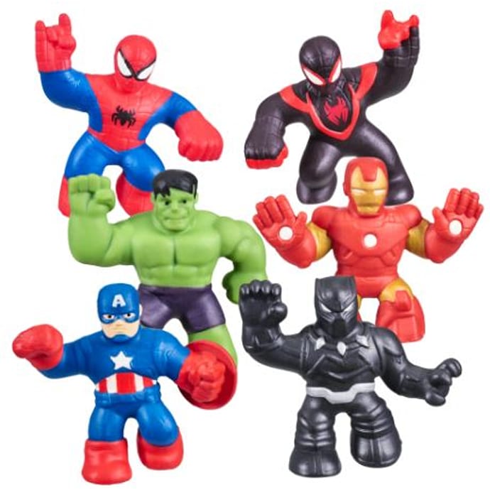 Goo Jit Zu Marvel Minis S4 Mega 6-pak