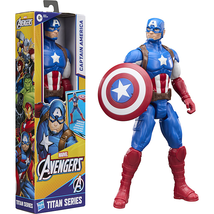 Marvel Avengers Titan Hero Captain America actionfigur 29 cm