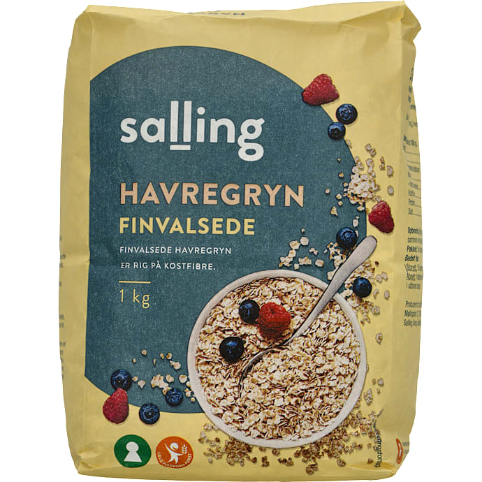 Finvalsede havregryn