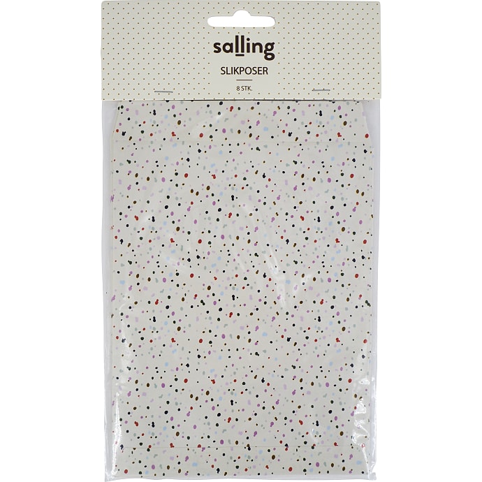 Salling Slikpose Hvid 8-pak