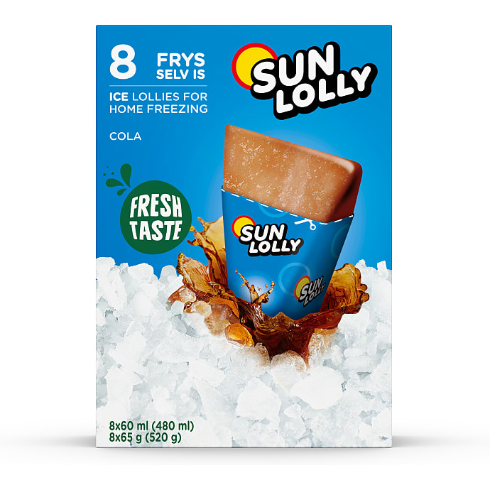Frys-selv-is m. colasmag