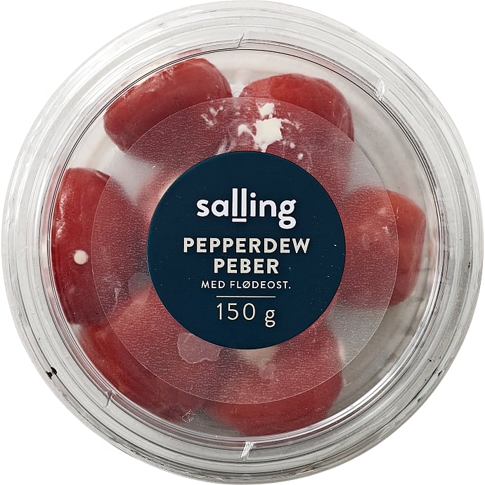Salling Fyldte røde peberfrugter flødeost
