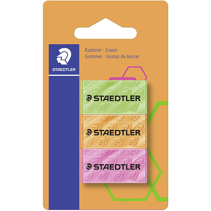 Staedtler Viskelæder Neonfarver