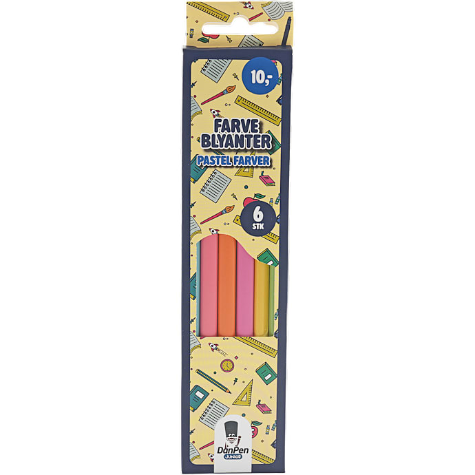 Danpen Junior Farveblyanter Pastel