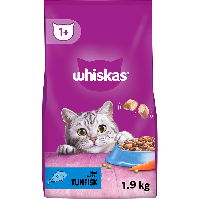 Whiskas Tørfoder med Tun