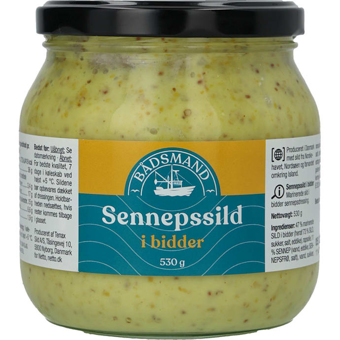 Bådsmand Sennepssild i Bidder