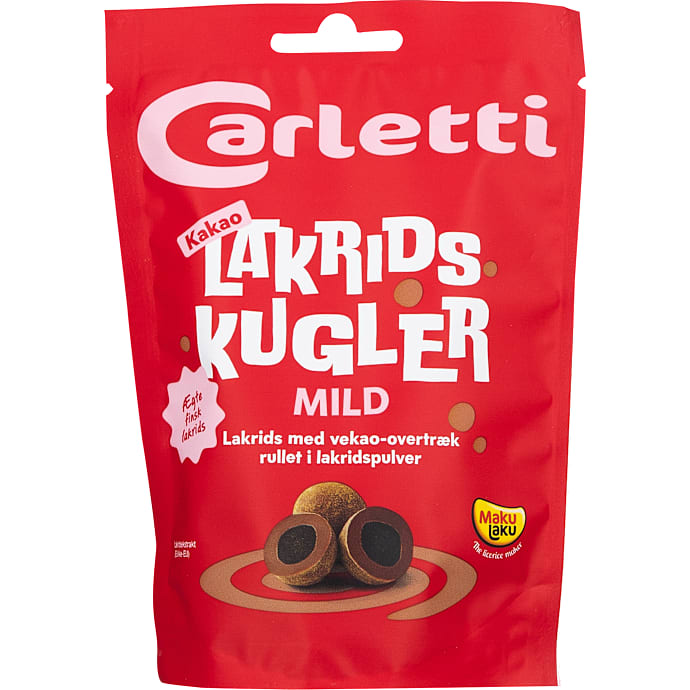 Lakridskugler mild