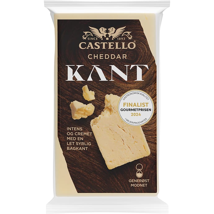Castello Cheddar Modnet 35% Fedt 200 g