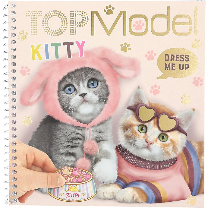 TOPModel Dress Me Up Stickerbog Kitty