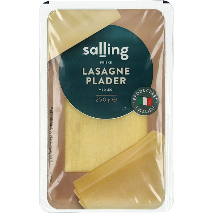 Salling Lasagneplader m. 20% æg