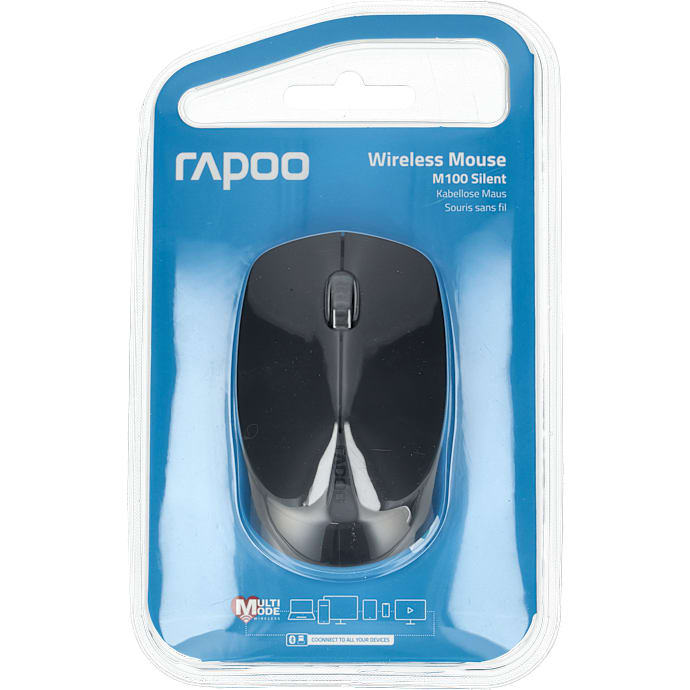 Rapoo M100 Multi-Mode Lydløs Mus
