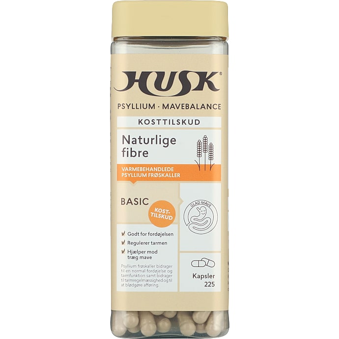 Psyllium mavebalance kapsler