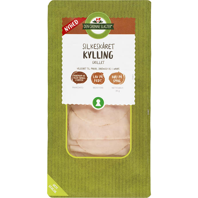 Kyllingebryst i skiver