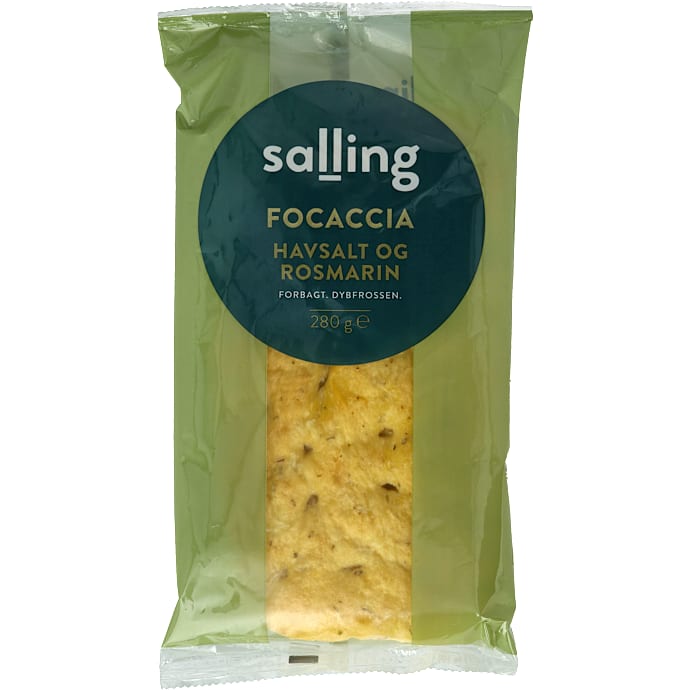 Foccacia m. havsalt og rosmarin