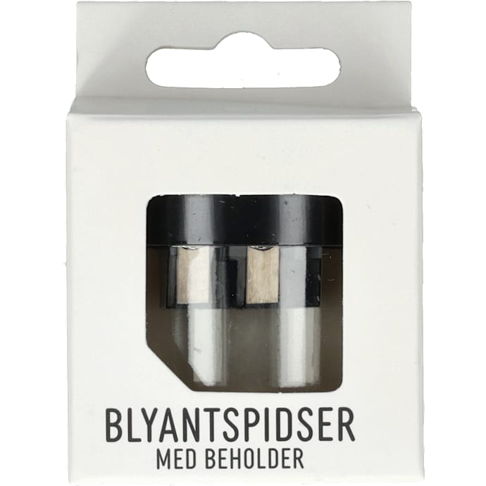 Andre mærker Blyantspidser med beholder 1 stk