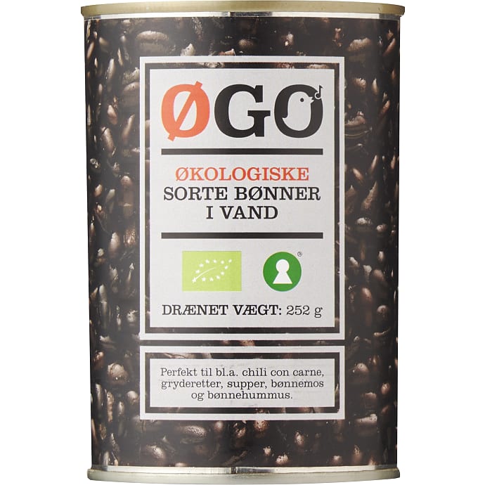 ØGO Sorte Bønner Øko