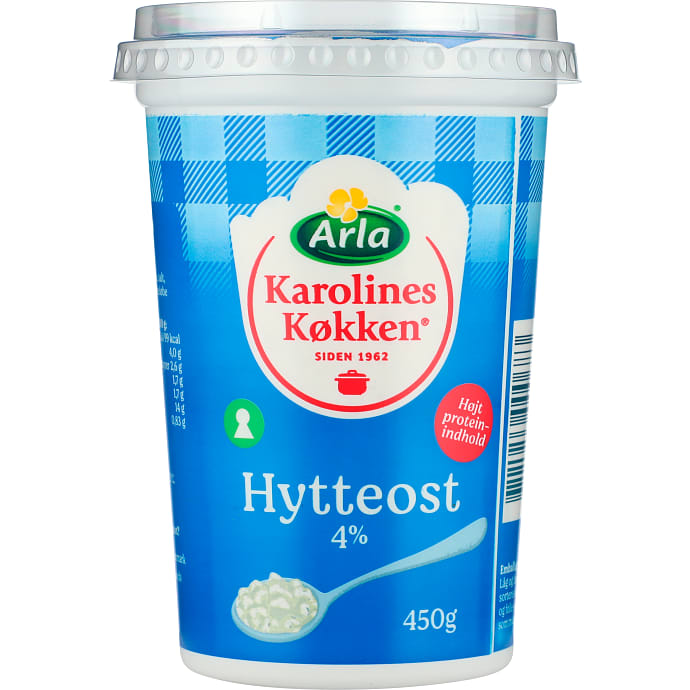 Hytteost naturel 4% fedt