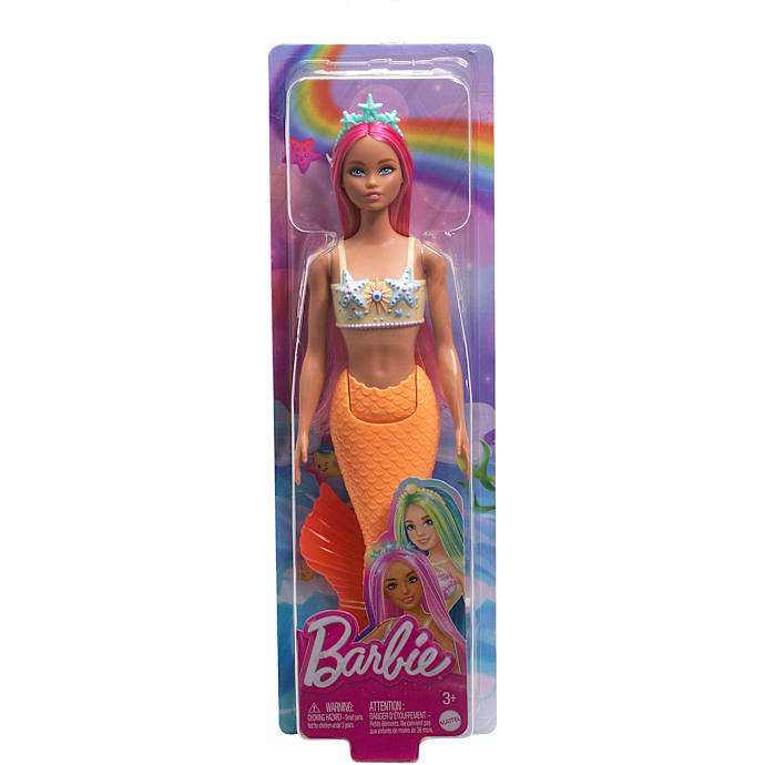 Barbie havfruedukke – flere varianter – assorteret