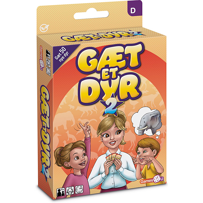 Gæt et dyr 2 – produktbillede