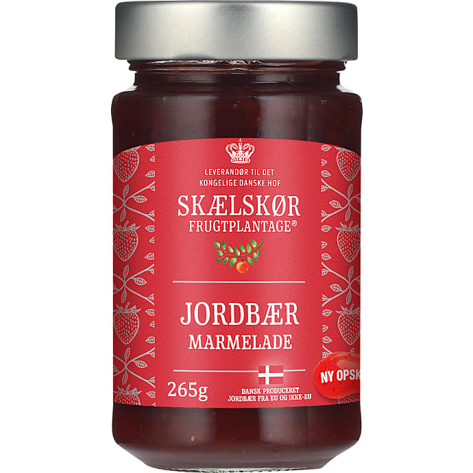 Jordbærmarmelade – produktbillede