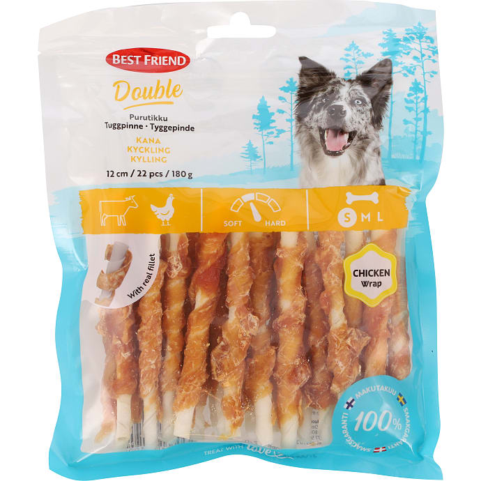 Best Friend Tyggepinde S med kylling 180 g