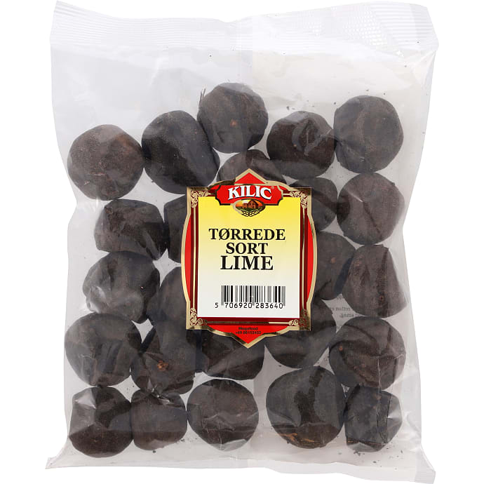 Tørret sort lime
