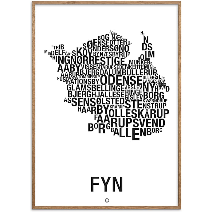 Citatplakat Fyn Byer 70x100