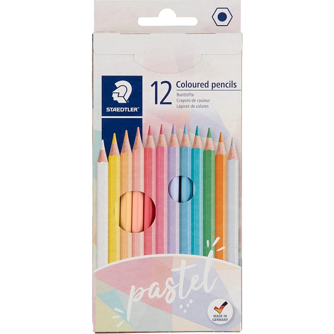 Staedtler pastel farveblyant 12 stk. ass