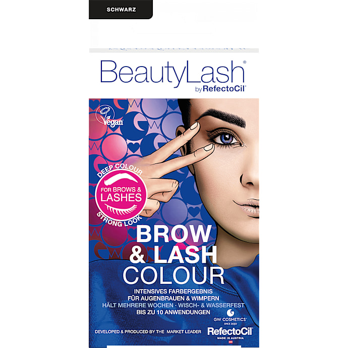 Beautylash Øjenvippe- og Brynfarve Sort