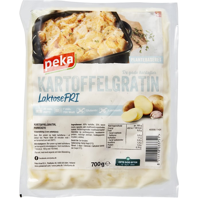 Kartoffelgratin laktosefri