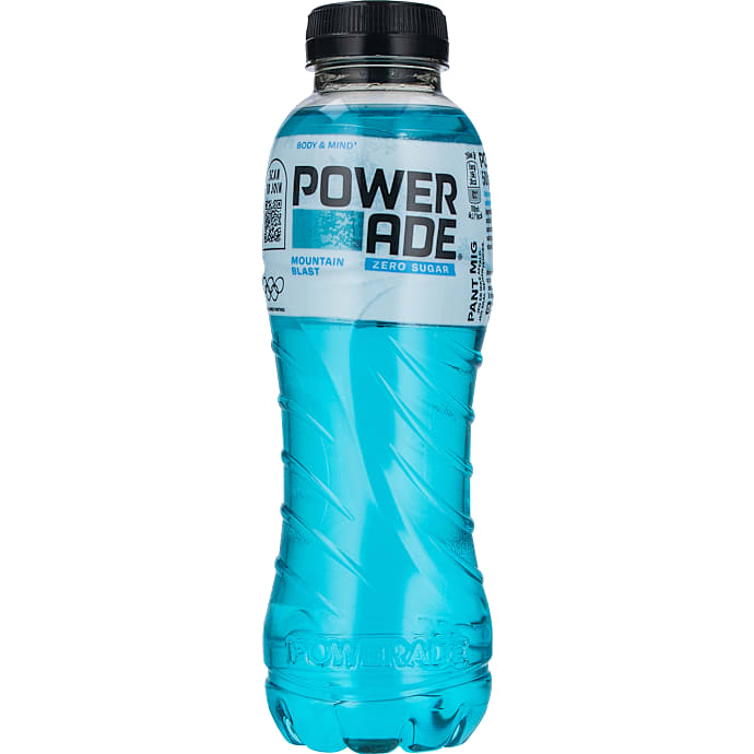 Powerade Mountain Blue Zero 500 ml