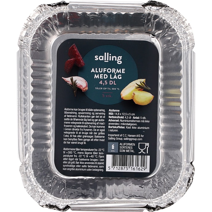 Salling Aluforme m. låg