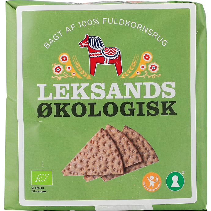 Leksands Fuldkornsknækbrød Øko 200 g