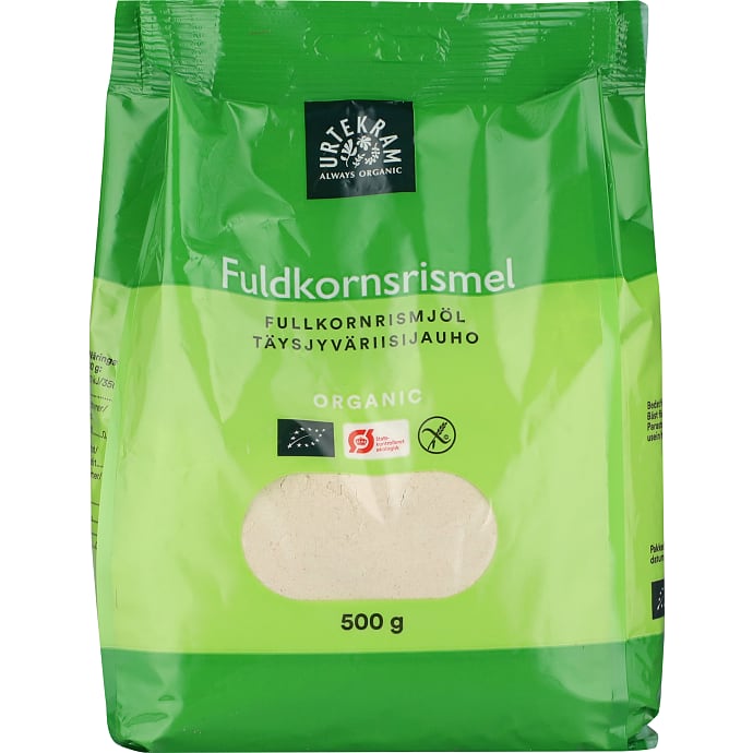 Urtekram Fuldkornsrismel øko 500 g