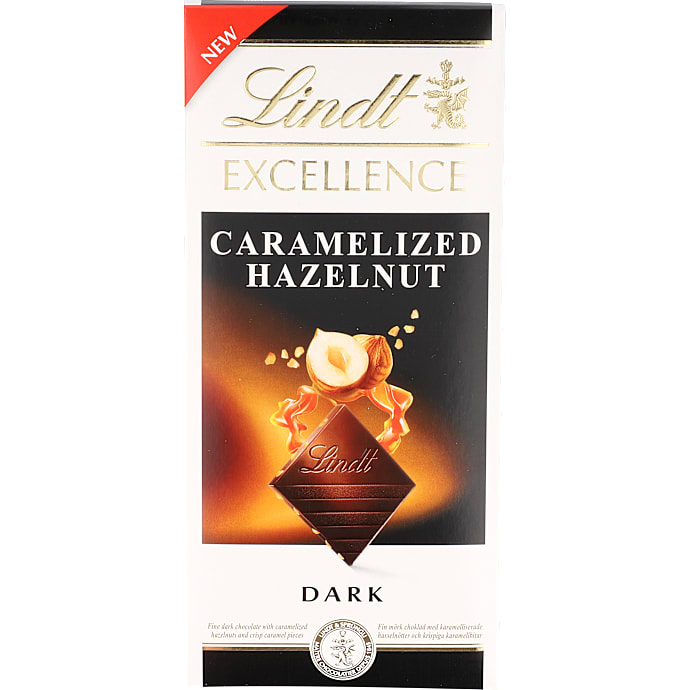 Mørk chokolade m. hasselnødder