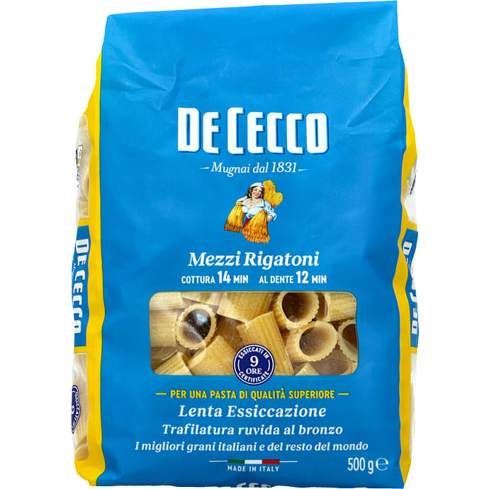 De Cecco Mezzi Rigatoni