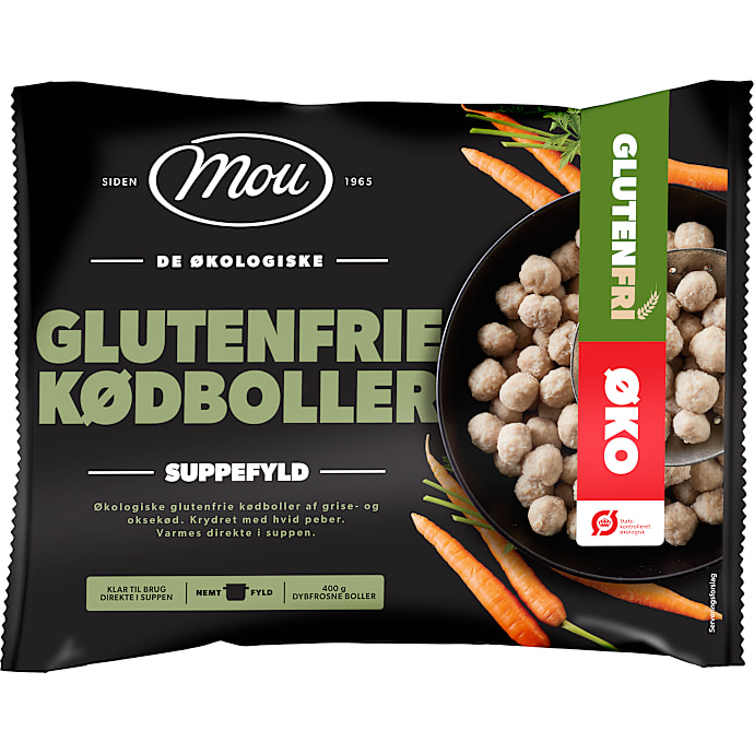Suppekødboller glutenfri øko – produktbillede