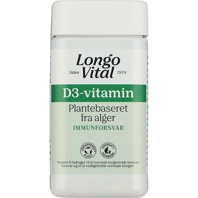 Longo Vital D3-vitamin 180 stk