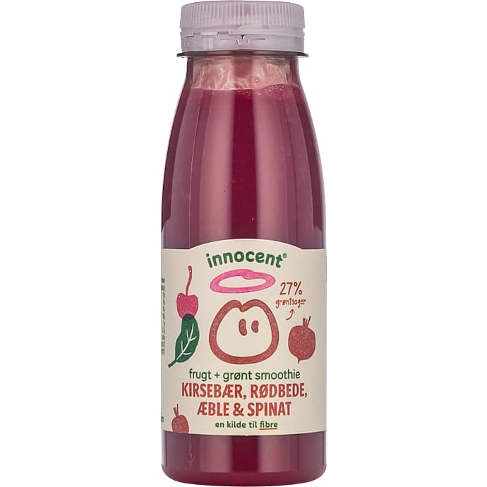 Innocent Smoothie Kirsebær, Rødbede, Æble og Spinat 250 ml