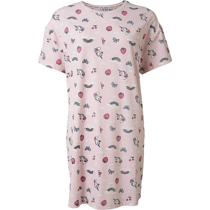 VRS Dame Natkjole Pink 3XL