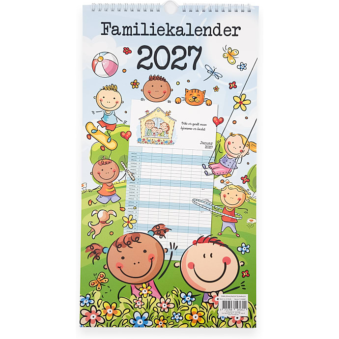 Familiekalender 2027 - fugle