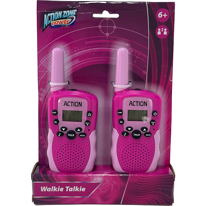 Action Zone Walkie Talkie pink