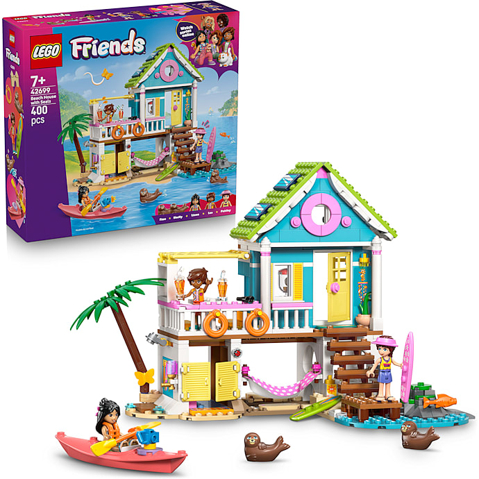 LEGO Friends Strandhus med Sæler 42699
