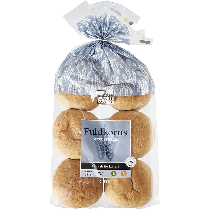 Gamle Mølle Fuldkornskrydderboller 410 g