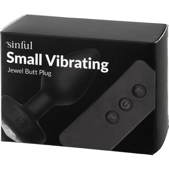 Sinful Jewel vibrerende butt plug small