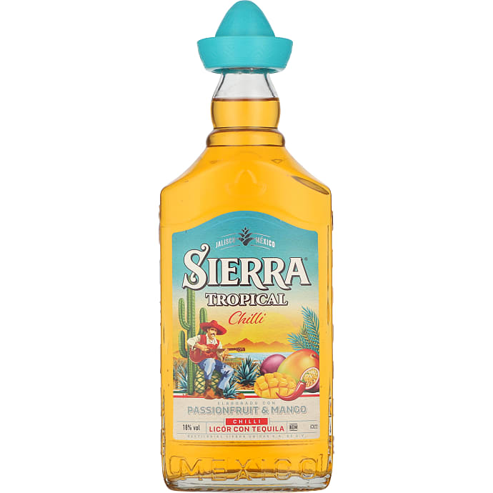 Sierra Tequila Likør m. Chili 500 ml