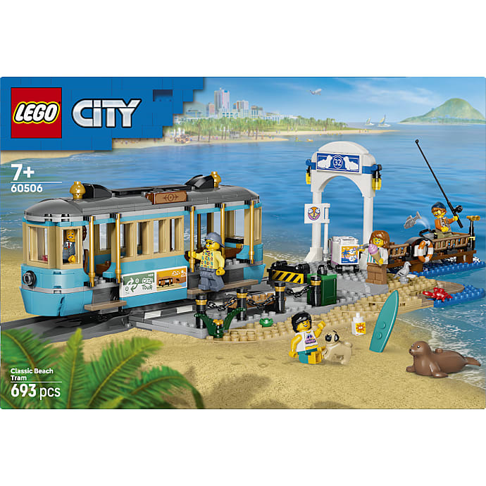 LEGO City Klassisk sporvogn med strandstop 60506
