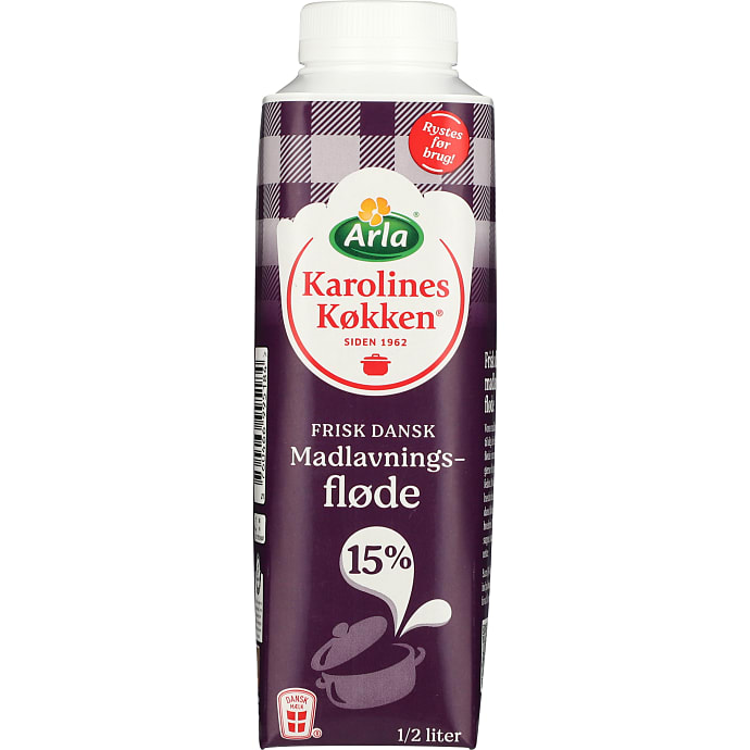 Madlavningsfløde 15% fedt